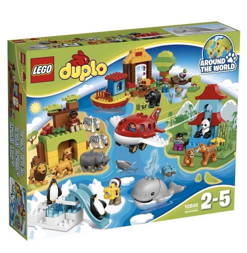 Around the world Lego Duplo 10805, Kinderen en Baby's, Speelgoed | Duplo en Lego, Gebruikt, Duplo, Ophalen