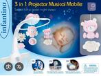 Muziekmobiel met Projector - Baby Speelgoed, Ophalen of Verzenden, Zo goed als nieuw, Mobiel, Met geluid