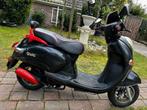 Net opgeknapte Benzhou scooter met geel kenteken, Ophalen, Gebruikt, Maximaal 45 km/u, Benzine