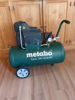 Metabo Basic 280-50W OF compressor, Ophalen, Zo goed als nieuw, 200 tot 400 liter/min
