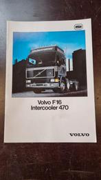 Dealer folder Volvo F16, Ophalen of Verzenden, Zo goed als nieuw, Tractor en Landbouw