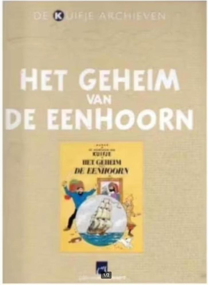 De Kuifje Archieven: Het geheim van De Eenhoorn, Boeken, Stripboeken, Zo goed als nieuw, Eén stripboek, Ophalen of Verzenden