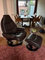 Stressless Voyager Fauteuil met voetenbankje, Ophalen, Minder dan 75 cm, Leer, 75 tot 100 cm
