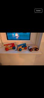 Fagus Houten Auto's - Prachtig Speelgoed!, Ophalen of Verzenden, Gebruikt, Jongen of Meisje
