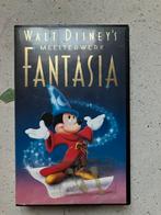 Walt Disney’s meesterwerk Fantasia - VHS, Cd's en Dvd's, Gebruikt, Tekenfilm, Alle leeftijden, Ophalen of Verzenden