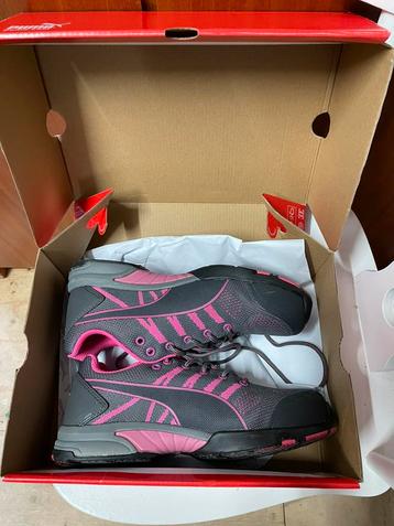 puma werkschoen dames 64291 knit pink S1 maat 39 beschikbaar voor biedingen