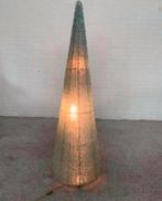 Lamp brutalist Franse jaren 70 glas scherven piramide lamp., Ophalen of Verzenden