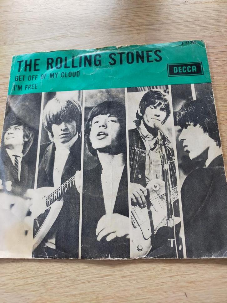 The Rolling Stones , get off of my cloud, Cd's en Dvd's, Vinyl Singles, Zo goed als nieuw, Pop, Ophalen of Verzenden