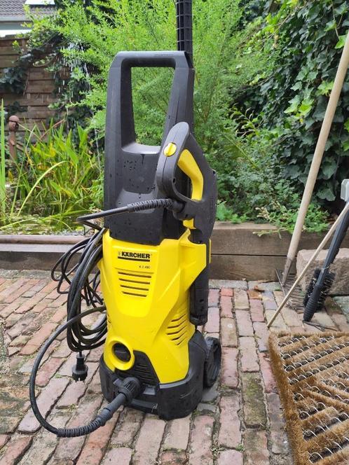 Hogedrukreiniger Kärcher, Tuin en Terras, Hogedrukreinigers, Gebruikt, Elektrisch, Met regelbare waterdruk, Met autostop en -start