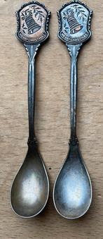 2 Holland America Line Merry Christmas theelepels, Antiek en Kunst, Verzenden