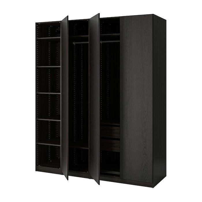 GEZOCHT pax kast zwartbruin 75cm breed/ planken 100 cm breed, Huis en Inrichting, Kasten | Stellingkasten, Zo goed als nieuw, Ophalen of Verzenden