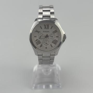 Fossil 741309 Herenhorloge Zilverkleurig | Batterij leeg beschikbaar voor biedingen