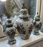 Delfts Polychroom Vazen Holland Handwerk - Set van 3, Ophalen