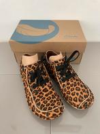 Clarks - veterschoenen - leer - leopardprint - mt 37.5, Overige typen, Ophalen of Verzenden, Zo goed als nieuw, Clarks