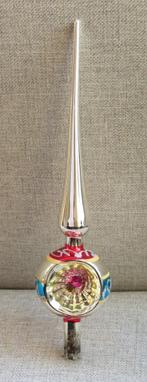 Oude Kerstboompiek / Piek 05 Grote deukbal meerkleurig 31 cm, Diversen, Kerst, Ophalen of Verzenden