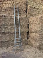 Aluminium trap / ladder, Doe-het-zelf en Verbouw, Ladders en Trappen, Gebruikt, Ophalen of Verzenden, Ladder, Opvouwbaar of Inschuifbaar