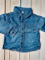 Stoer Zeeman spijkerblouseje maat 86, Kinderen en Baby's, Babykleding | Maat 86, Zeeman, Verzenden, Zo goed als nieuw, Overhemdje of Bloesje