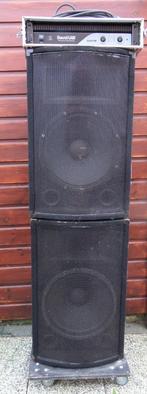 geluid set., Gebruikt, 120 watt of meer, Front, Rear of Stereo speakers, Ophalen