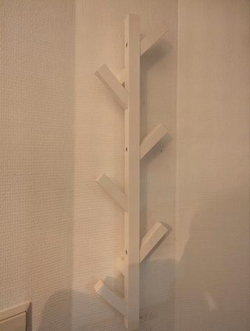 IKEA Tjusig Wandkapstok - Wit beschikbaar voor biedingen