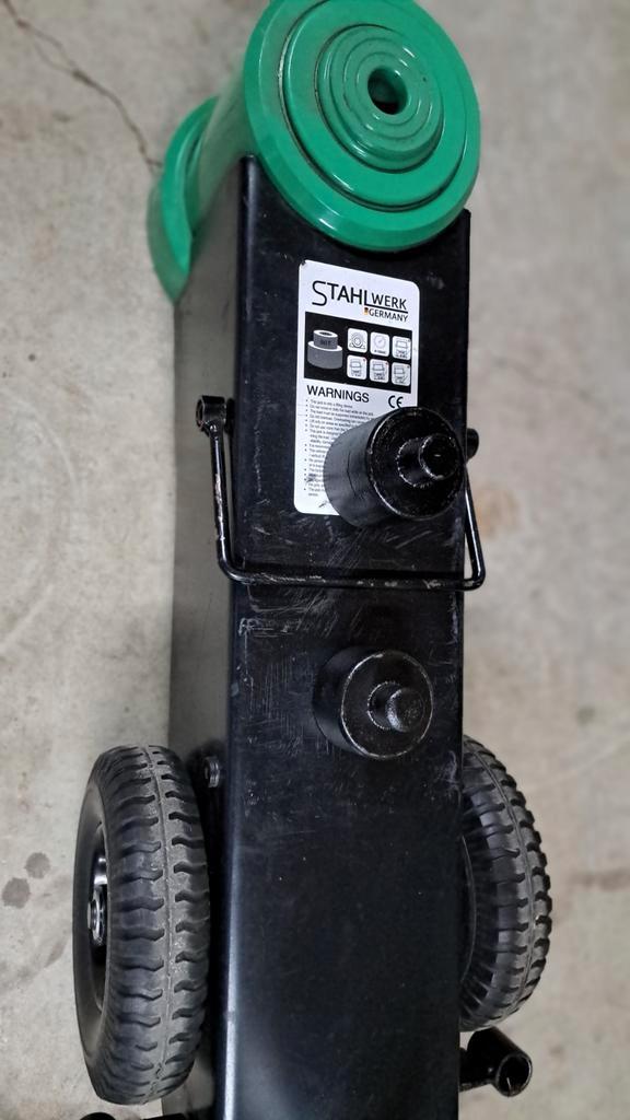 Werplaatskrik 80 ton Stahlwerk, Auto diversen, Krikken, Nieuw, Garagekrik, Hydraulisch, Ophalen