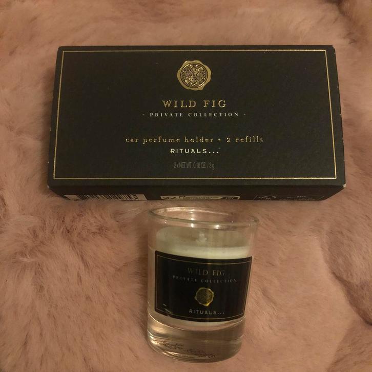 Rituals Wild fig auto geur + geurkaars, Sieraden, Tassen en Uiterlijk, Uiterlijk | Parfum, Zo goed als nieuw, Ophalen