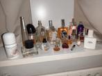 Diverse collectie parfumflesjes, Verzamelen, Parfumverzamelingen, Ophalen of Verzenden, Gebruikt, Parfumfles, Gevuld