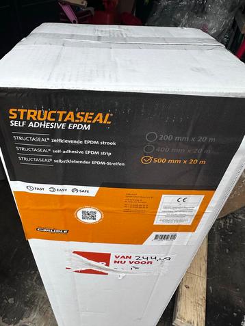 StructaSeal EPDM - Nieuw in verpakking! beschikbaar voor biedingen