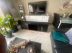 Tv meubel van massief mango hout kleur zwart, Huis en Inrichting, Complete inboedels, Ophalen of Verzenden