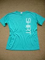 Aqua shirt maat L of XL 1 x gedragen, Kleding | Dames, T-shirts, Maat 42/44 (L), Ophalen of Verzenden, Zo goed als nieuw, Korte mouw