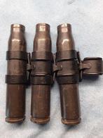 3 hulzen 20x139mm geschakeld (ONKLAAR), Verzamelen, Militaria | Algemeen, Ophalen of Verzenden, Landmacht, Nederland, Hulzen of Bodemvondsten