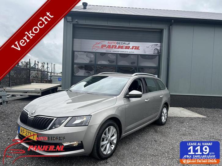 Skoda Octavia Combi 1.0 TSI "AIRCO+NAVI+TREKH"+CRUISE+LMV", Auto's, Skoda, Bedrijf, Te koop, Octavia, ABS, Airbags, Airconditioning