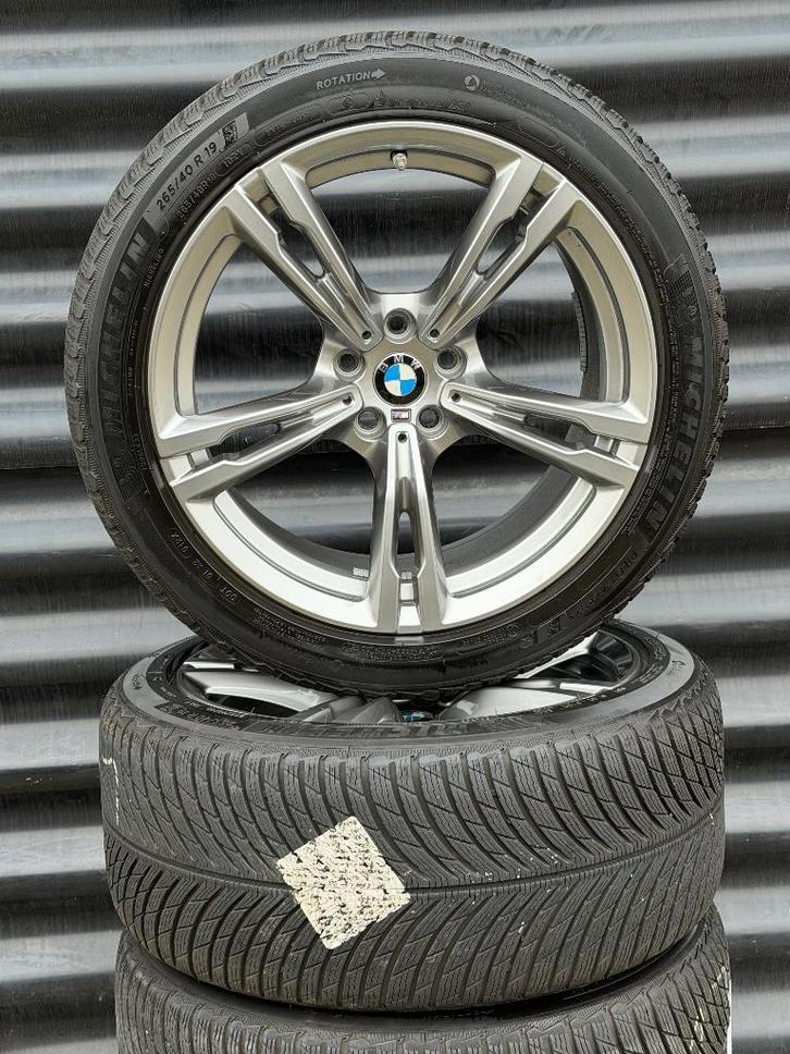 19" BMW G11 G12 M5 F90 705M Velgen Michelin Winterbanden, Auto-onderdelen, Banden en Velgen, Band(en), Winterbanden, 19 inch, 265 mm