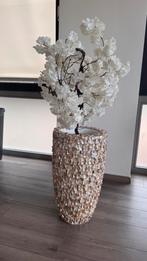 Eric kuster style , schelpenvaas, Huis en Inrichting, Woonaccessoires | Vazen, Ophalen, Overige materialen, Overige kleuren, 50 tot 75 cm
