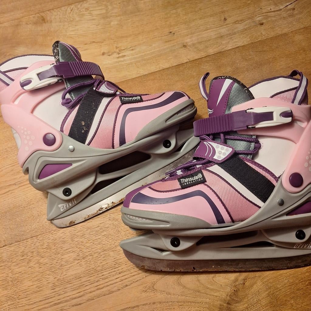Crivit Meisjesschaatsen Verstelbaar Maat 34-37, Ophalen of Verzenden, Gebruikt, Kunstschaatsen, Overige merken