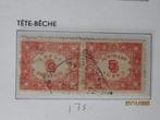 Nico Suriname 58a/59a gestempeld 1909, Ophalen of Verzenden, Gestempeld