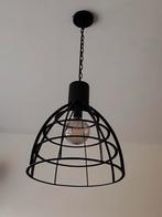 Industriële hanglamp metaal, Ophalen of Verzenden, Zo goed als nieuw, Metaal, Minder dan 50 cm