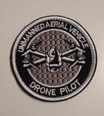 Drone Piloot Patch - Klittenband, Verzamelen, Ophalen of Verzenden, Zo goed als nieuw, Patch, Badge of Embleem