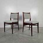 Vintage stoelen, herbekleed, 2 stuks, Gebruikt, Twee, Vintage, Ophalen of Verzenden