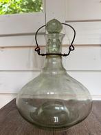 Antieke glazen wespenval met stop, Antiek en Kunst, Antiek | Glas en Kristal, Ophalen of Verzenden