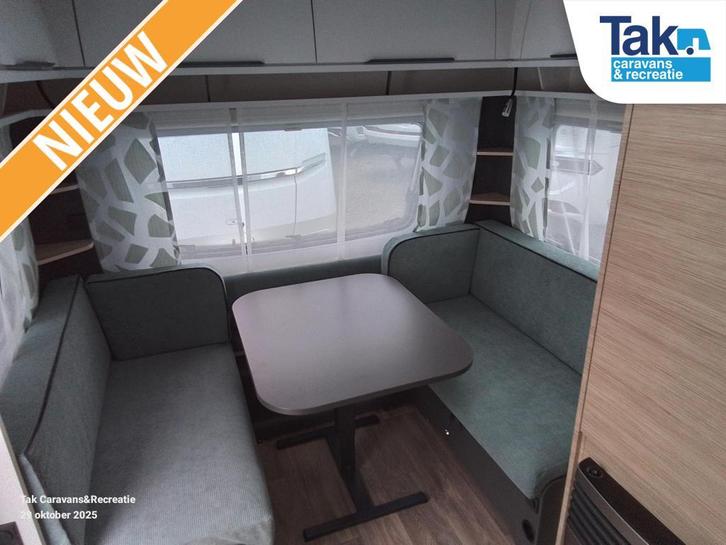 Fendt Apero 465 TG model 2026, Caravans en Kamperen, Caravans, Bedrijf, tot en met 4, 1000 - 1250 kg, Standaardzit, Fendt, 2 aparte bedden