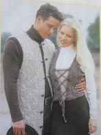 brei patroon Folklorisch TRACHTEN VEST DAME en HEREN gilet, Ophalen of Verzenden, Zo goed als nieuw, Breien, Patroon of Boek