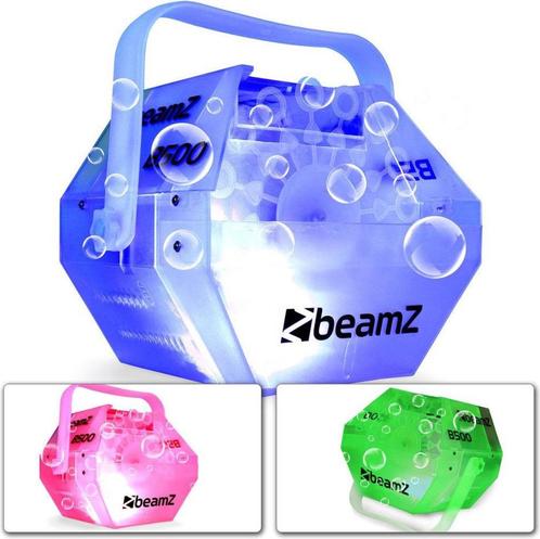 Te huur: Bellenblaasmachine BeamZ B500LED (kinder)feestjes, Hobby en Vrije tijd, Feestartikelen | Verhuur, Zo goed als nieuw, Ophalen of Verzenden