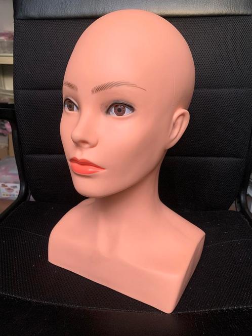 Paspop hoofd dame Mannequin, Hobby en Vrije tijd, Cursusmateriaal, Nieuw, Persoonlijke verzorging, Meerdere media, Ophalen of Verzenden