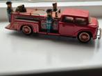 Oud blikken speelgoed brandweer auto, Antiek en Kunst, Antiek | Speelgoed, Ophalen of Verzenden