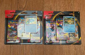 Pokémon TCG - Mega Evolution 3-Pack Blister Golduck/Psyduck beschikbaar voor biedingen