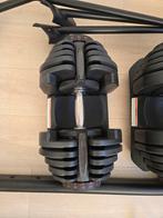 Verstelbare dumbbells 5 t/m 40 kg, Sport en Fitness, Fitnessmaterialen, Ophalen, Zo goed als nieuw, Dumbbell