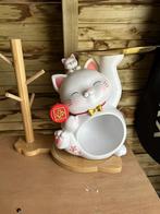 Cat Statue Tray for Home Decor, Key Holder, Ophalen, Zo goed als nieuw