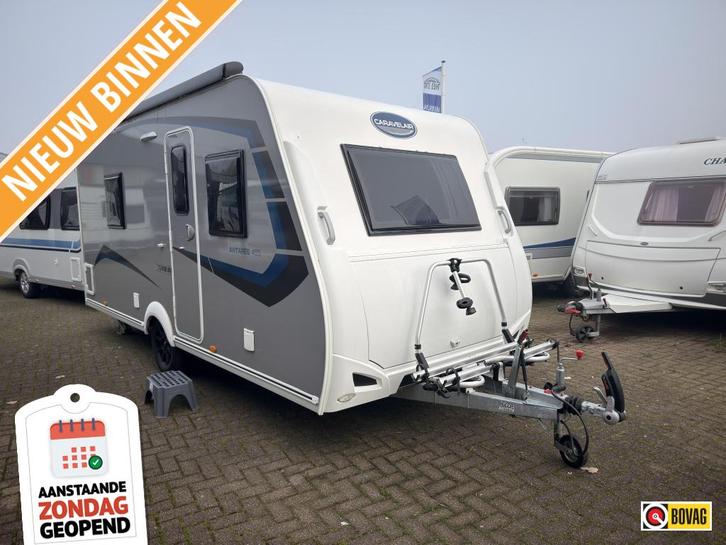 Caravelair Antares, 2023! Met voortent en fietsendrager!!, Caravans en Kamperen, Caravans, Bedrijf, tot en met 4, 1000 - 1250 kg