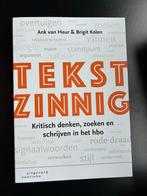 Ank van Heur - Tekstzinnig, Boeken, Ophalen of Verzenden, Zo goed als nieuw, Ank van Heur; Brigit Kolen, Nederlands
