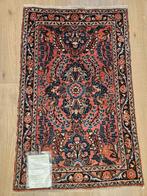 Vintage handgeknoopt perzisch tapijt hamadan 92x57, Info@SlatsAntiek.nl, Tweedehands, 50 tot 100 cm, Perzisch